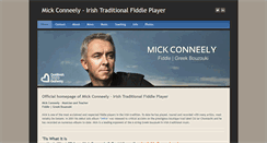 Desktop Screenshot of mickconneely.com